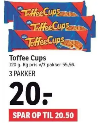 Toffee Cups 3 Pakker