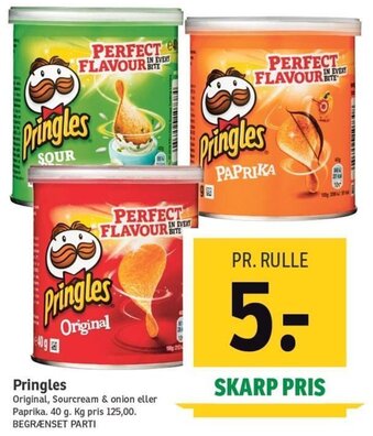 SPAR Pringles tilbud
