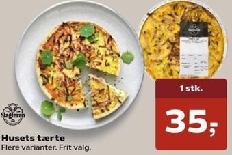 Kvickly Husets Tærte tilbud