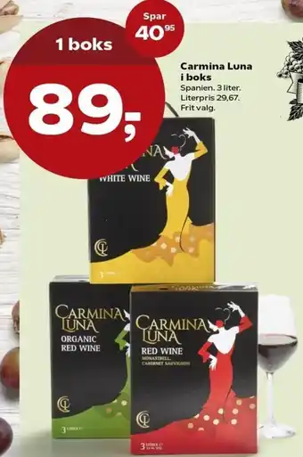 Carmina Luna I Boks  3 Liter