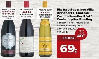 Kvickly Ripasso Superiore Villa Annaberta tilbud