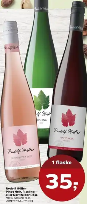 Kvickly Rudolf Müller Pinot Noir 75cl tilbud