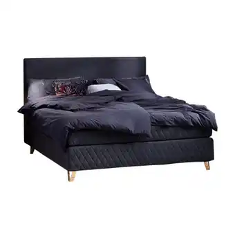 SengeSpecialisten Wonderland melody kontinentalseng 210x210 cm med 2-delt harlequin betræk tilbud