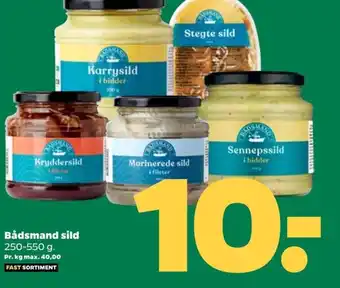 Netto Bådsmand sild tilbud