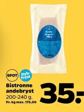 Netto Bistronne andebryst tilbud