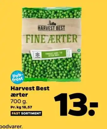 Netto Harvest Best ærter tilbud