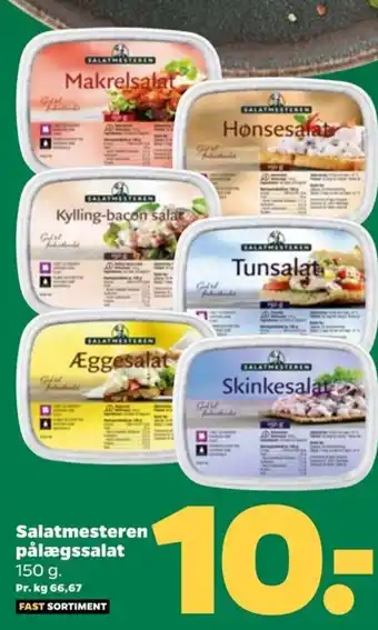 Netto Salatmesteren pålægssalat tilbud