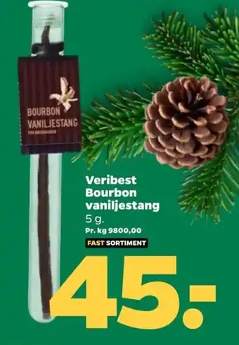 Netto Veribest Bourbon vaniljestang tilbud
