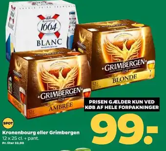 Kronenbourg eller Grimbergen