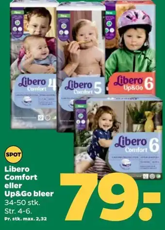 Netto Libero Comfort eller Up&Go bleer tilbud
