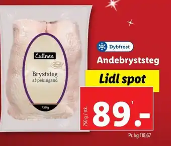 Lidl Culinea Andebryststeg tilbud