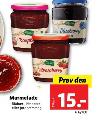 Lidl Marmelade tilbud