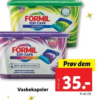 Lidl Vaskekapsler tilbud