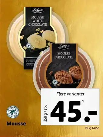 Lidl Deluxe Mousse tilbud
