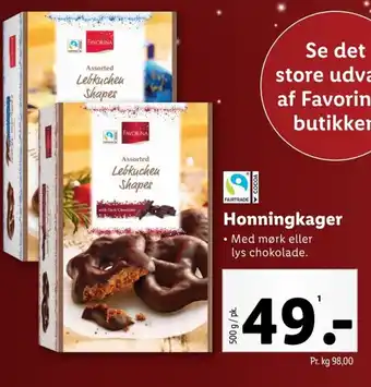 Lidl FAVORINA Honningkager tilbud