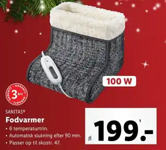 SANITASⓇ Fodvarmer