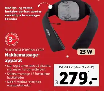 Lidl SILVERCREST PERSONAL CARE® Nakkemassage- apparat tilbud