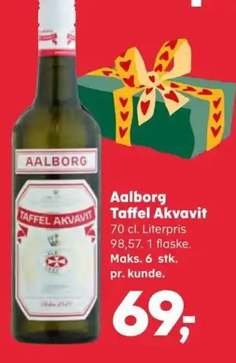 SuperBrugsen Aalborg Taffel Akvavit tilbud