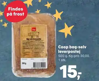 SuperBrugsen Coop bag-selv leverpostej tilbud