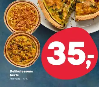 SuperBrugsen Delikatessens tærte tilbud