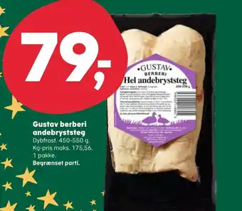 SuperBrugsen Gustav berberi andebryststeg tilbud
