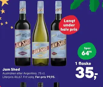 SuperBrugsen Jam Shed tilbud