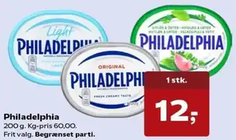Kvickly Philadelphia 200g. tilbud