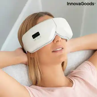 Bolig Center 4-i-1 øjenmassager med luftkompression eyesky innovagoods tilbud