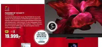 Panasonic Center Panasonic 55' 4k oled tv tilbud