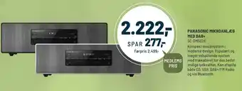 Panasonic Center Panasonic mikroanlæg med dab+ tilbud
