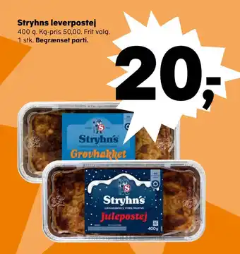 Kvickly Stryhns leverpostej tilbud