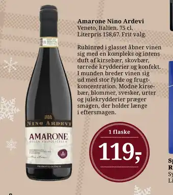 Amarone nino ardevi