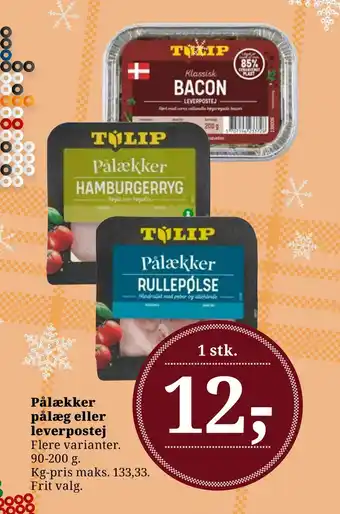 Pålækker pålæg eller leverpostej