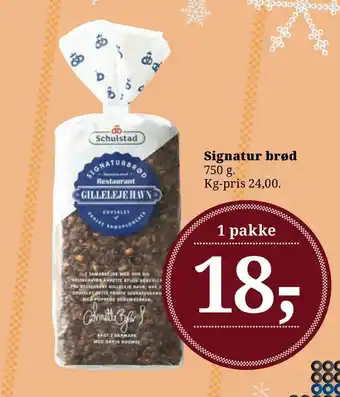 Dagli'Brugsen Signatur brød tilbud