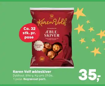 Kvickly Karen volf æbleskiver tilbud