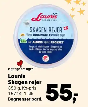 Kvickly Launis skagen rejer tilbud