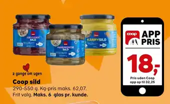Kvickly Coop sild tilbud