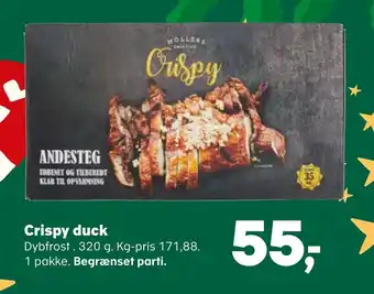 Kvickly Crispy duck tilbud