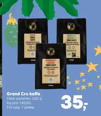 SuperBrugsen Grand cru kaffe tilbud