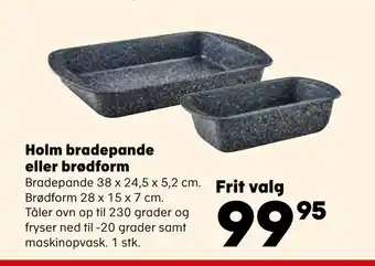 Holm bradepande eller brødform