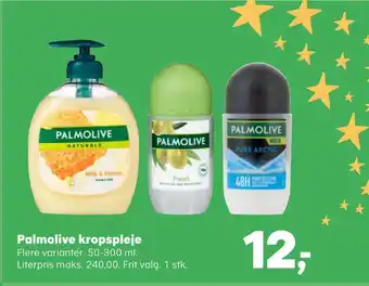 SuperBrugsen Palmolive kropspleje tilbud