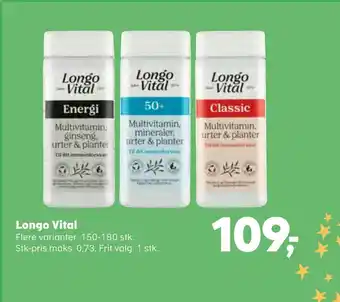 SuperBrugsen Longo vital tilbud