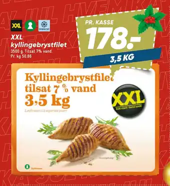 Bilka Xxl kyllingebrystfilet tilbud