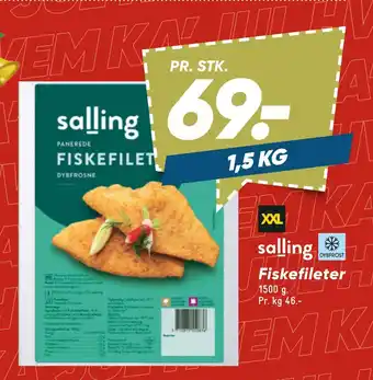 Bilka Fiskefileter tilbud
