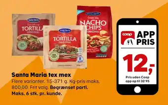 SuperBrugsen Santa maria tex mex tilbud