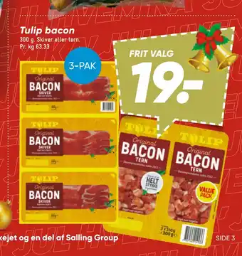 Bilka Tulip bacon tilbud