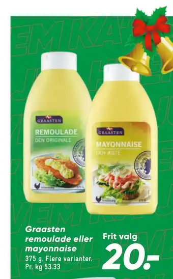 Bilka Graasten remoulade eller mayonnaise tilbud