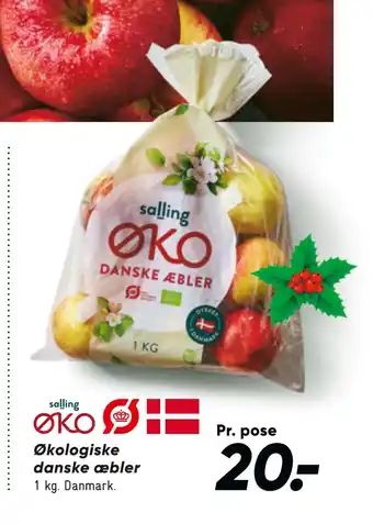Bilka Økologiske danske æbler tilbud