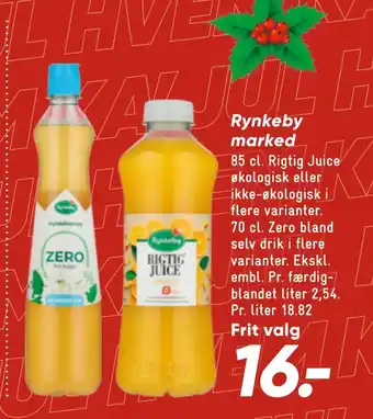 Bilka Rynkeby marked tilbud
