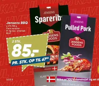 Bilka Jensens bbq tilbud